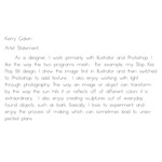 Kerry Galvin Senior Art Portfolio