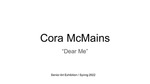 Cora McMains, Senior Art Exhibition Portfolio by Cora McMains