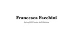 Francesca Facchini, Senior Art Exhibition