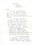 January 13, 1969 Letter by Herbert Howarth