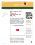 St. Norbert: The Man, the Movement, the MOOC by St. Norbert College