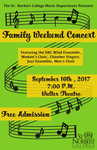 Family Weekend Concert 2017