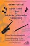 Junior Recital - Sarah Hanna and Michelle Lobermeier