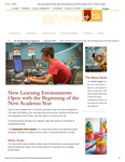 Summer 2013: New Learning Environments Open with the Beginning of the New Academic Year by St. Norbert College