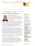 Fall/Winter 2014: 2014 Alumni Award Winners by St. Norbert College