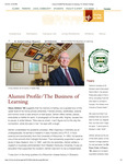 Fall/Winter 2014: Alumni Profile/The Business of Learning by St. Norbert College