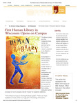 Fall/Winter 2014: First Human Library in Wisconsin Opens on Campus