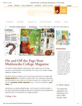 Fall/Winter 2014: On and Off the Page: Your Multimedia College Magazine by St. Norbert College