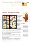 Fall/Winter 2014: Treasure/Windows to the Past by Brian Pirman