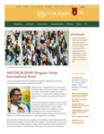 Spring 2014: ARTHURSDAY Program Hosts International Artist by St. Norbert College