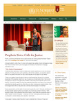Spring 2014: Prophetic Voice Calls for Justice by St. Norbert College