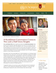 Spring 2014: A Kazakhstani Conversation Connects Two-and-a-Half Green Knights by St. Norbert College