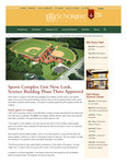 Summer 2014: Sports Complex Gets New Look, Science Building Phase Three Approved by St. Norbert College