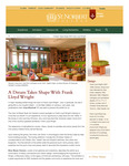 Summer 2014: A Dream Takes Shape With Frank Lloyd Wright by St. Norbert College