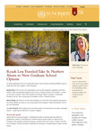 Summer 2014: Roads Less Traveled Take St. Norbert Alums to New Graduate School Options by St. Norbert College
