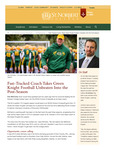 Fall/Winter 2015: Fast-Tracked Coach Takes Green Knight Football Unbeaten Into the Post-Season