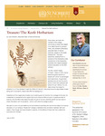 Summer 2015 Treasure: The Keefe Herbarium