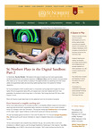 Fall/Winter 2016: St. Norbert Plays in the Digital Sandbox: Part 2 by Rachel Mueller