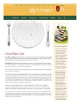 Spring 2016: Clean Plate Club by St. Norbert College