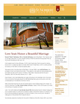 Spring 2016: Love Seats Honor a Beautiful Marriage by St. Norbert College