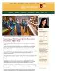 Spring 2016: Learning at Lambeau: Sports Innovation From the NFL’s Best by St. Norbert College