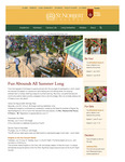 Spring 2016: Fun Abounds All Summer Long by St. Norbert College