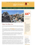 Spring 2016: Waste Not, Want Not by St. Norbert College