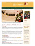 Fall/Winter 2017: Celebrate Christmas With St. Norbert College by St. Norbert College