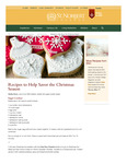 Fall/Winter 2017: Recipes to Help Savor the Christmas Season by St. Norbert College