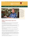 Fall/Winter 2017: Million-Dollar Student Opts for St. Norbert by St. Norbert College