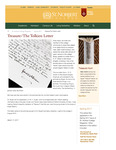 Spring 2017: Treasure/The Tolkien Letter by St. Norbert College