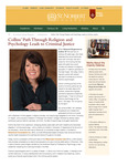 Fall/Winter 2018: Collins’ Path Through Religion and Psychology Leads to Criminal Justice by St. Norbert College