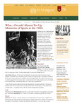Fall/Winter 2018: What a Decade! Alumni Tee Up Memories of Sports in the 1960s by St. Norbert College