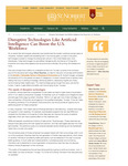 Spring 2018: Disruptive Technologies Like Artificial Intelligence Can Boost the U.S. Workforce by St. Norbert College