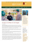 Spring 2018: It’s Back in the Water for the Knights by Jeff Kurowski