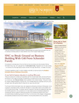 Spring 2023: SNC to Break Ground on Business Building With Gift From Schneider Family by St. Norbert College