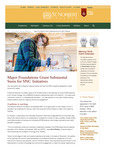 Spring 2021: Major Foundations Grant Substantial Sums for SNC Initiatives by St. Norbert College