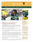 Fall/Winter 2019: Ghanaian Soccer Player Rises to Challenge on SNC Gridiron by St. Norbert College