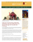 Fall/Winter 2019: Little Jesus Sweetly Sleep: Makeshift Christmas Crib Gives Meaning to the Season Through Six Decades and Counting by St. Norbert College