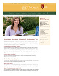 Fall/Winter 2019: Standout Student: Elizabeth Bobinski ’20 by St. Norbert College