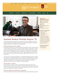 Fall/Winter 2019: Standout Student: Nicholas Surprise ’20 by Nicholas Surprise