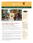 Summer 2019: Green Knights Set Sights on Back-to-Back Division I Matchups by St. Norbert College