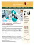 Spring 2020: Global Manufacturer Builds Research Partnership With SNC by St. Norbert College