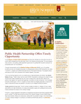 Spring 2020: Public Health Partnership Offers Timely Opportunity by St. Norbert College