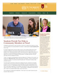 Spring 2020: Students Provide Tax Help to Community Members in Need by St. Norbert College