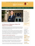 Fall/Winter 2021: A Historian of Migration Makes His Move to St. Norbert by St. Norbert College