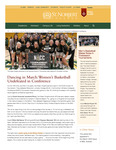 Fall/Winter 2022: Dancing in March: Women’s Basketball Undefeated in Conference by St. Norbert College