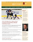 Fall/Winter 2022: Green Knights Face Off for Their Countries at 2023 Winter World University Games by St. Norbert College