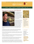 Fall/Winter 2022: Pasta Passion Captivates Food Historian by St. Norbert College