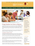 Summer 2022: Design Students Get Down to Business by St. Norbert College